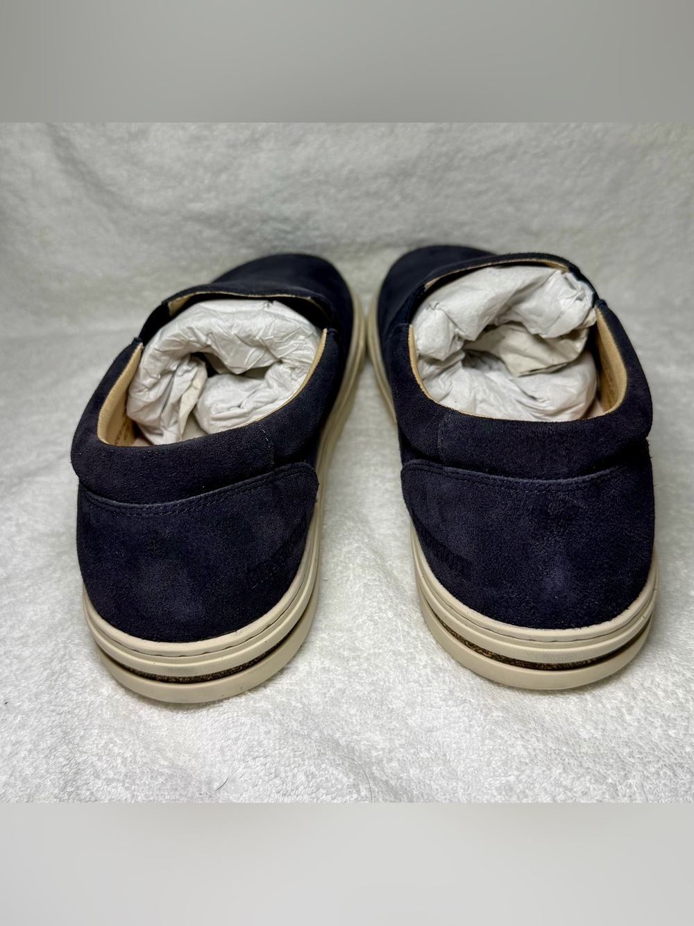 Birkenstock Oswego Suede Midnight Blue Men’s 9 Women’s 11 EU 42 Regular Fit - Picture 6 of 8